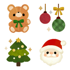 かわいいハッピークリスマス絵文字