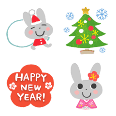 うさこ動く♡クリスマスお正月