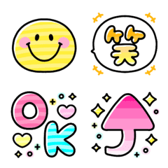 Animated Simple Basic Smily Emojis