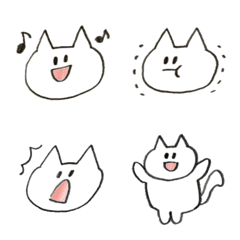 Hand drawn nekochan Emoji