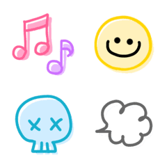 the simple moving Emoj