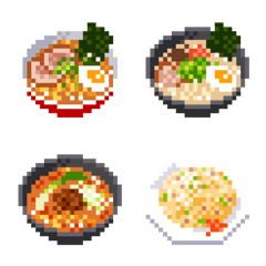 pixel art Ramen Emoji