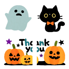 動く！ポップでかわいいハロウィン絵文字