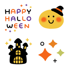 Cute Halloween emoji for you :)