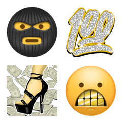 TRAP TYPE EMOJI "SXD GXNG"/HIPHOP 絵文字