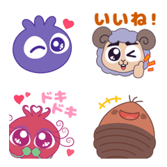 BURUBURU-KUN and friends Emoji