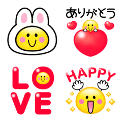 ❣️超定番スマイル❣️一言付き☺︎静止版☺︎