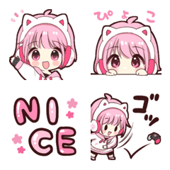 ゲーマーちゃん絵文字