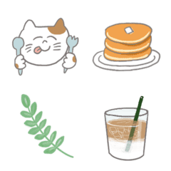 ゆるっとかわいいカフェ絵文字