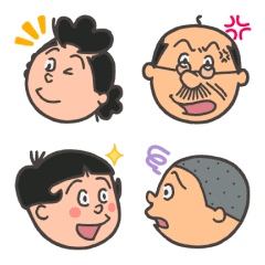 SAZAESAN Anime Emoji