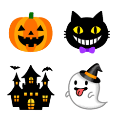 【動く】ハロウィン絵文字