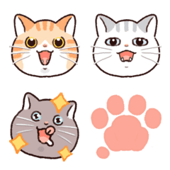 猫のトミー　絵文字