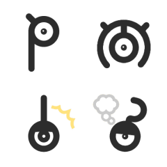 Pokémon Unown Emoji