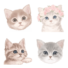 ふんわりかわいい♡猫の絵文字