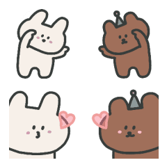 87 rabbit: Animated Emoji 1.0