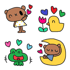 (Various emoji 736adult cute simple)