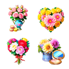 Bouquet Emoji France/SMR