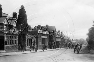 High Street, Ascot in Berkshire c1900s