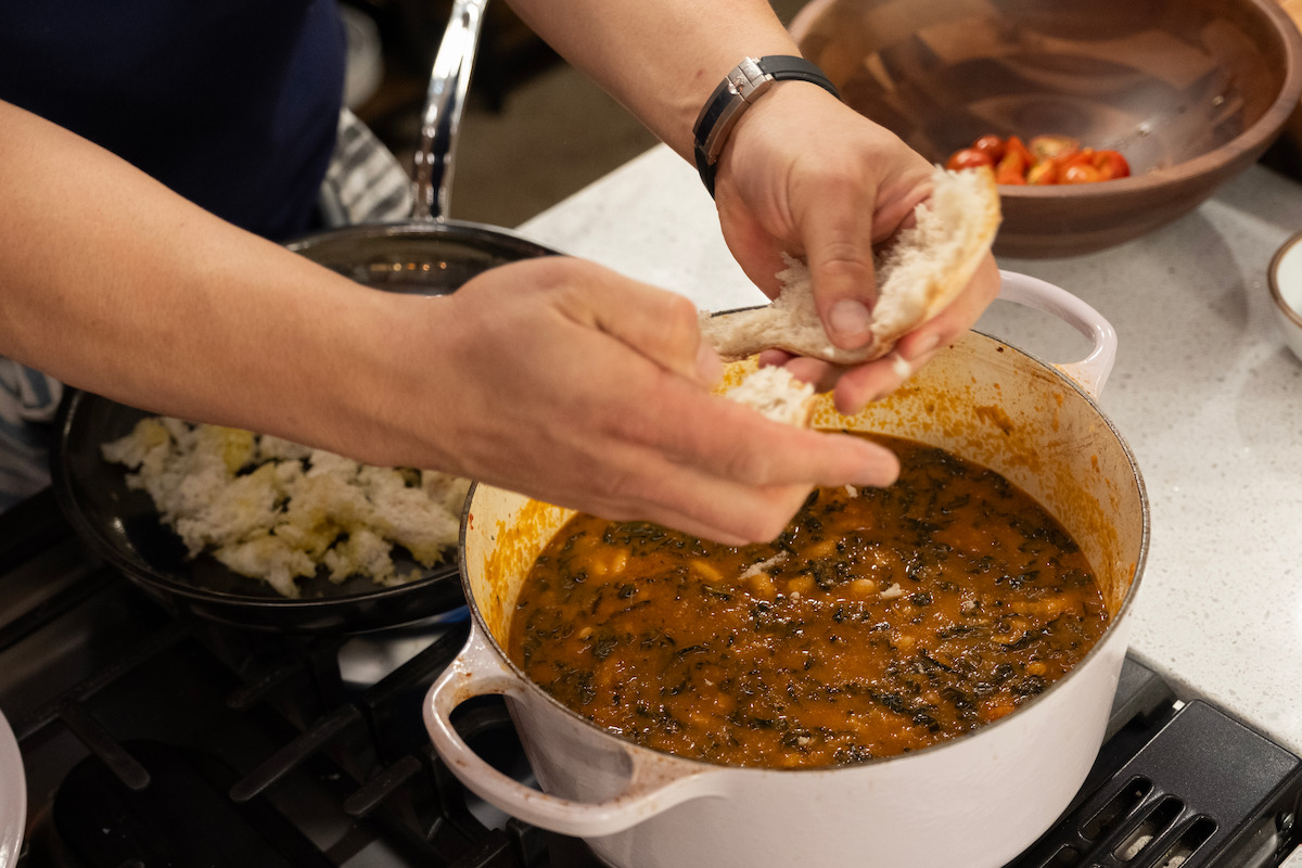 David Chang’s Ribollita