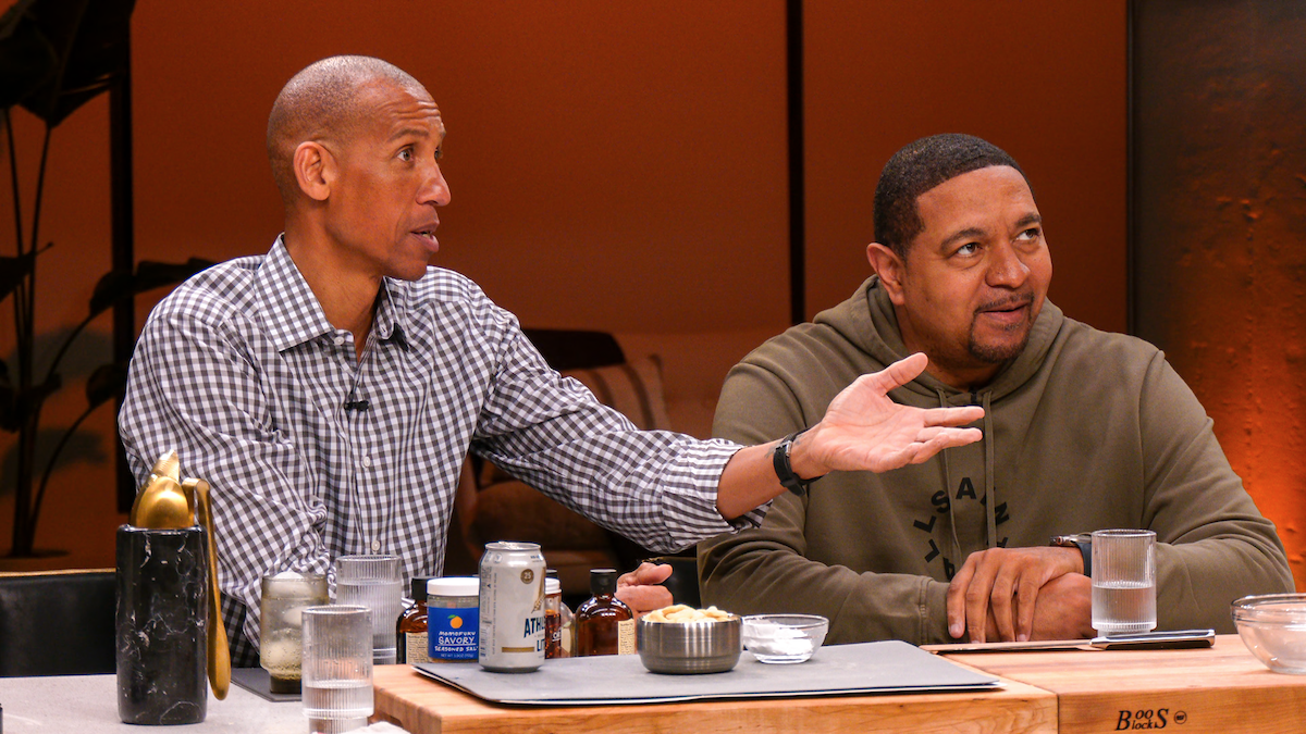 Reggie Miller and Mark Jackson.