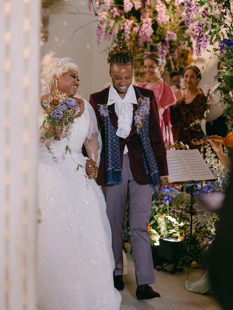 Tiffany Rae and Shanti Hinton in 'The Event of the Season: A Bridgerton Wedding'