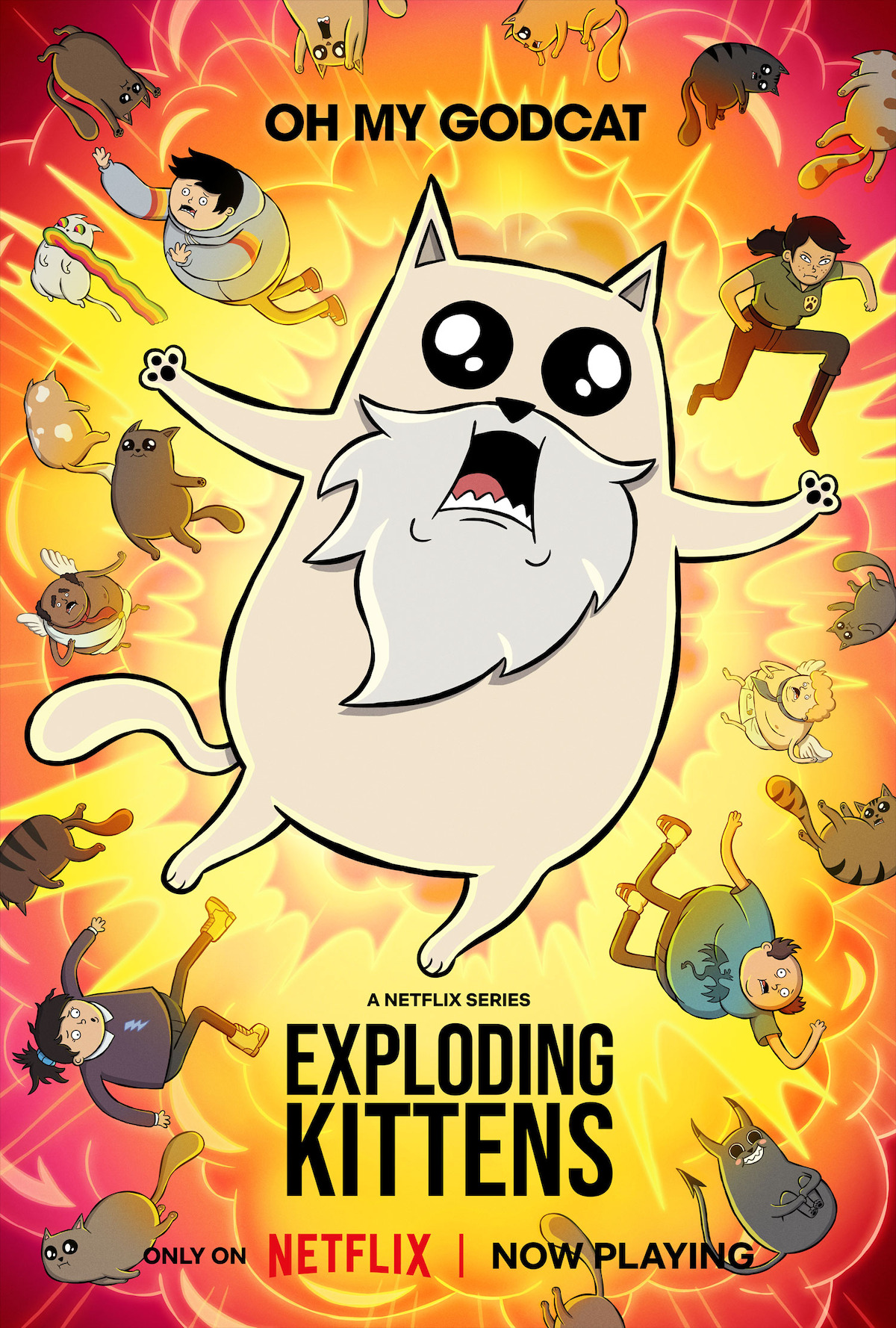 ‘Exploding Kittens’ Key Art