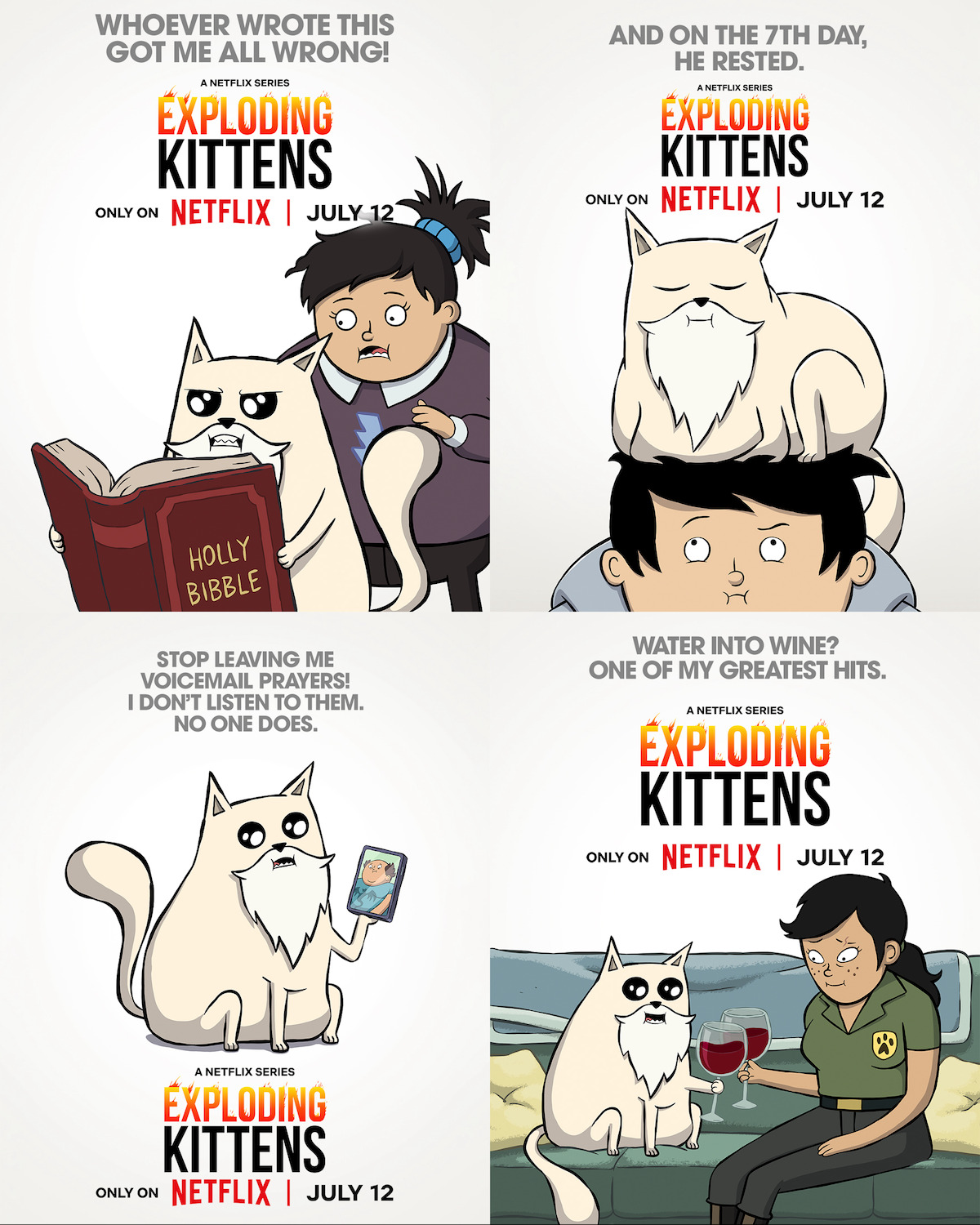 Key art for ‘Exploding Kittens.’