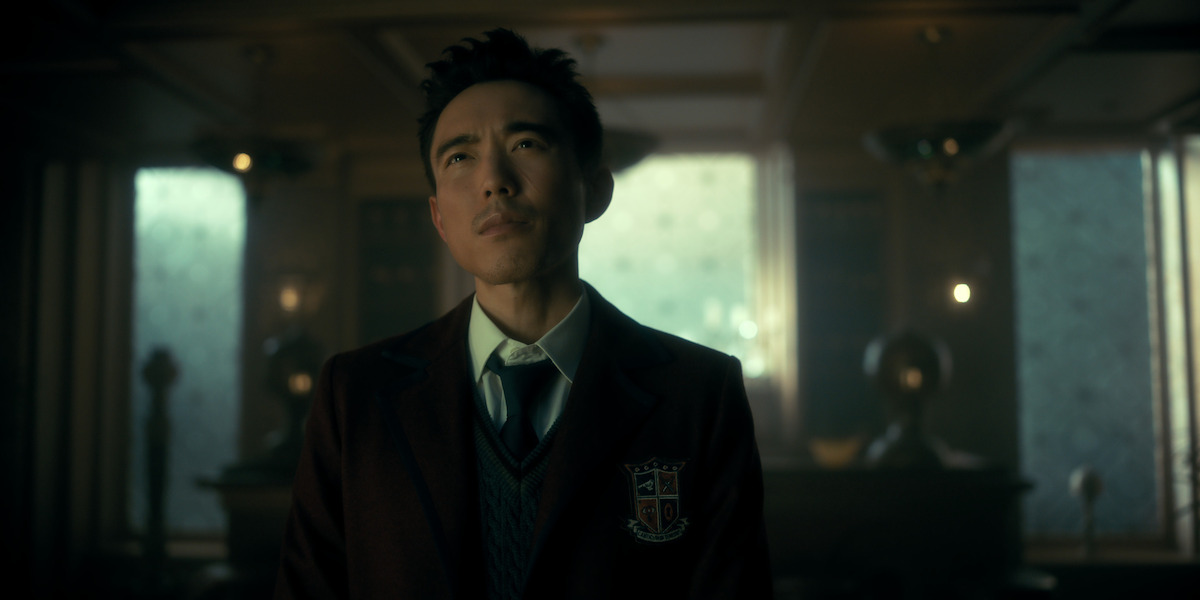 Justin H. Min as Ben Hargreeves/The Horror/Six/Sparrow Number Two - The Cast of ‘The Umbrella Academy’ Season 3 Introduces a Totally New Supergroup