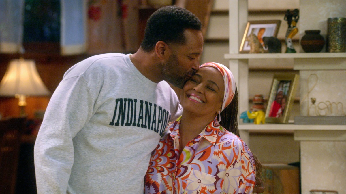 Mike Epps as Bennie, Kim Fields as Regina in ‘The Upshaws’