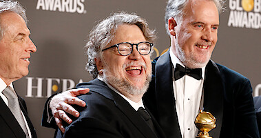 Guillermo del Toro 023 Golden Globes Win