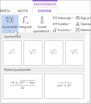 Juurimatematiikan rakenteet