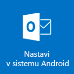 Nastavitev Outlooka za Android