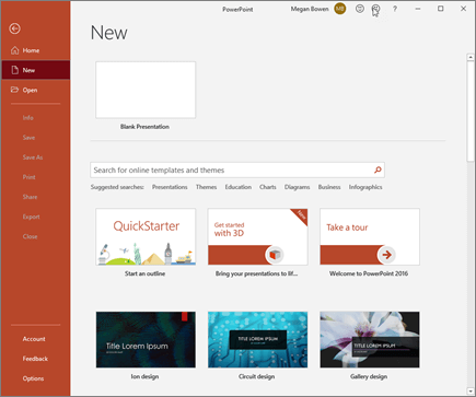 PowerPoint – napravi novo