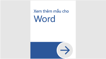 Xem thêm mẫu cho Word