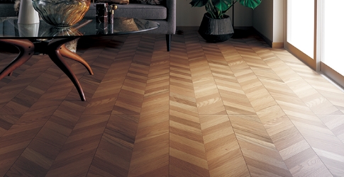 photo: Wooden flooring materials