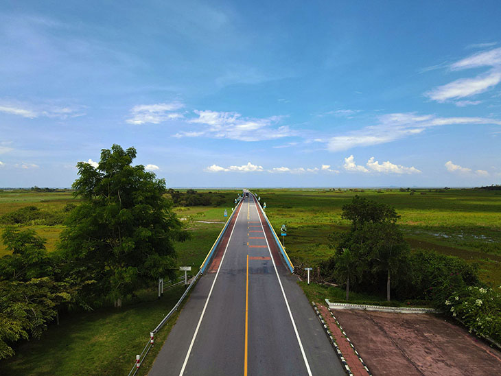 travel, thailand, thale noi elevated highway, phatthalung