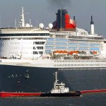 QM2 ship sea trials 2003 Nov 7