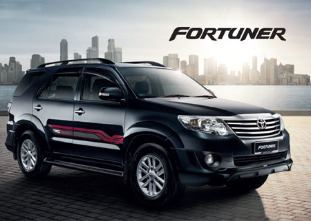 Toyota Fortuner Rent