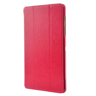 Smart PU Flip Cover for Samsung Galaxy Tab S 8.4 T700 /T705C Rosy 