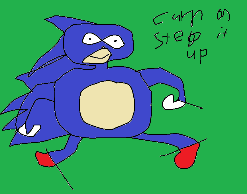 Sanic Cum Step Up