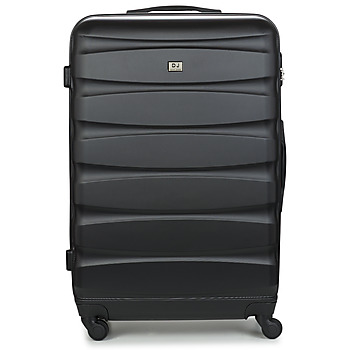 Bags Hard Suitcases David Jones CHAUVETTINI 107L Black