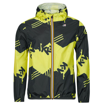 Clothing Macs K-Way LE VRAI 3.0 CLAUDE GRAPHIC Marine / Green