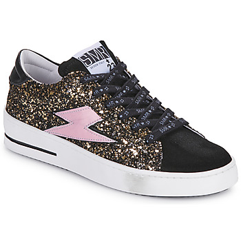 Shoes Women Low top trainers Semerdjian  Black / Gold / Pink