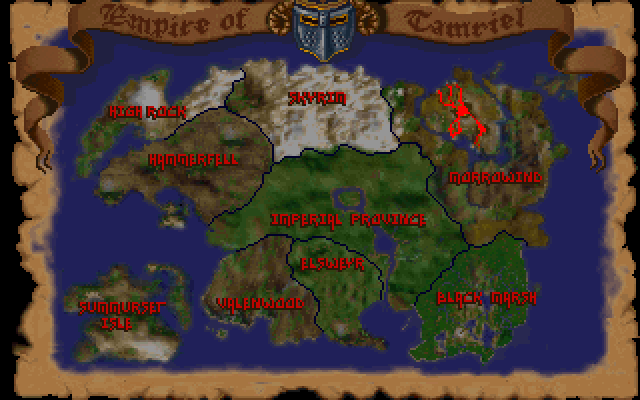 Map of Tamriel