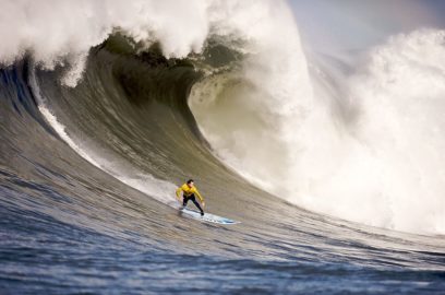 The Mavericks Surf Contenst on February 13, 2010