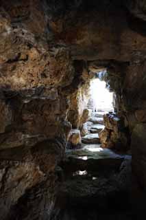 Foto, materiell, befreit, Landschaft, Bild, hat Foto auf Lager,Das Übersommern von Gebirgshütte WenjinPavilion, Höhle, Lagerung von vier vollständigen Arbeiten, Stein, Ch'ing