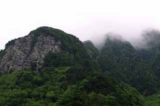 Foto, materiell, befreit, Landschaft, Bild, hat Foto auf Lager,Berge, die Nebel tragen, Nebel, , Wolke, Berg