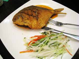 Foto, materiell, befreit, Landschaft, Bild, hat Foto auf Lager,Erntefischküche, ernten Sie Fisch, Gebratenes Essen, Gurke, Chinesisches Essen