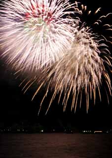 Foto, materiell, befreit, Landschaft, Bild, hat Foto auf Lager,Die Flügel von Engel, Feuerwerk, Nacht, Abschuss, Ein-Fußfeuerwerkball