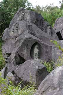 Foto, materiell, befreit, Landschaft, Bild, hat Foto auf Lager,Hütergottheiten der Kinder, Hakone, guardideity der Kinder, Bodhisattva, Skulptur